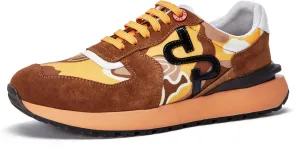 OPP Suede Leather Fashion Sneakers for Men Casual Lace-up Shoes Running Athletic Tennis Sports Gym
