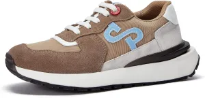 OPP Women Fashion Sneakers Casual Lace-up Suede Leather Athletic Tennis Sports Gym Running Shoes Women