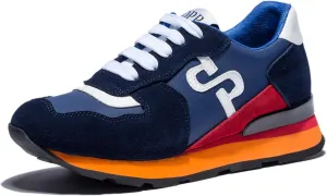 OPP Women Fashion Sneakers Casual Lace-up Suede Leather Athletic Tennis Sports Gym Running Shoes Women