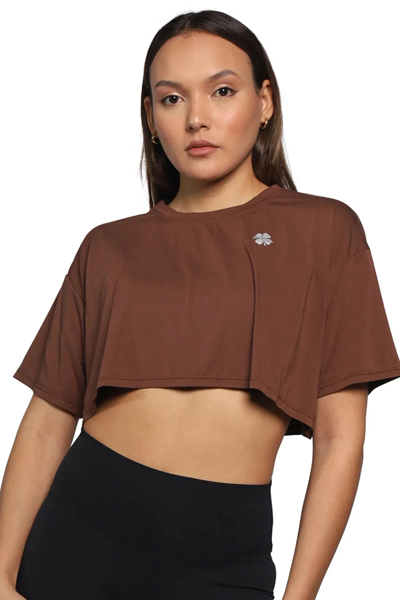 Oversize Short Sleeve Cropped T-shirt