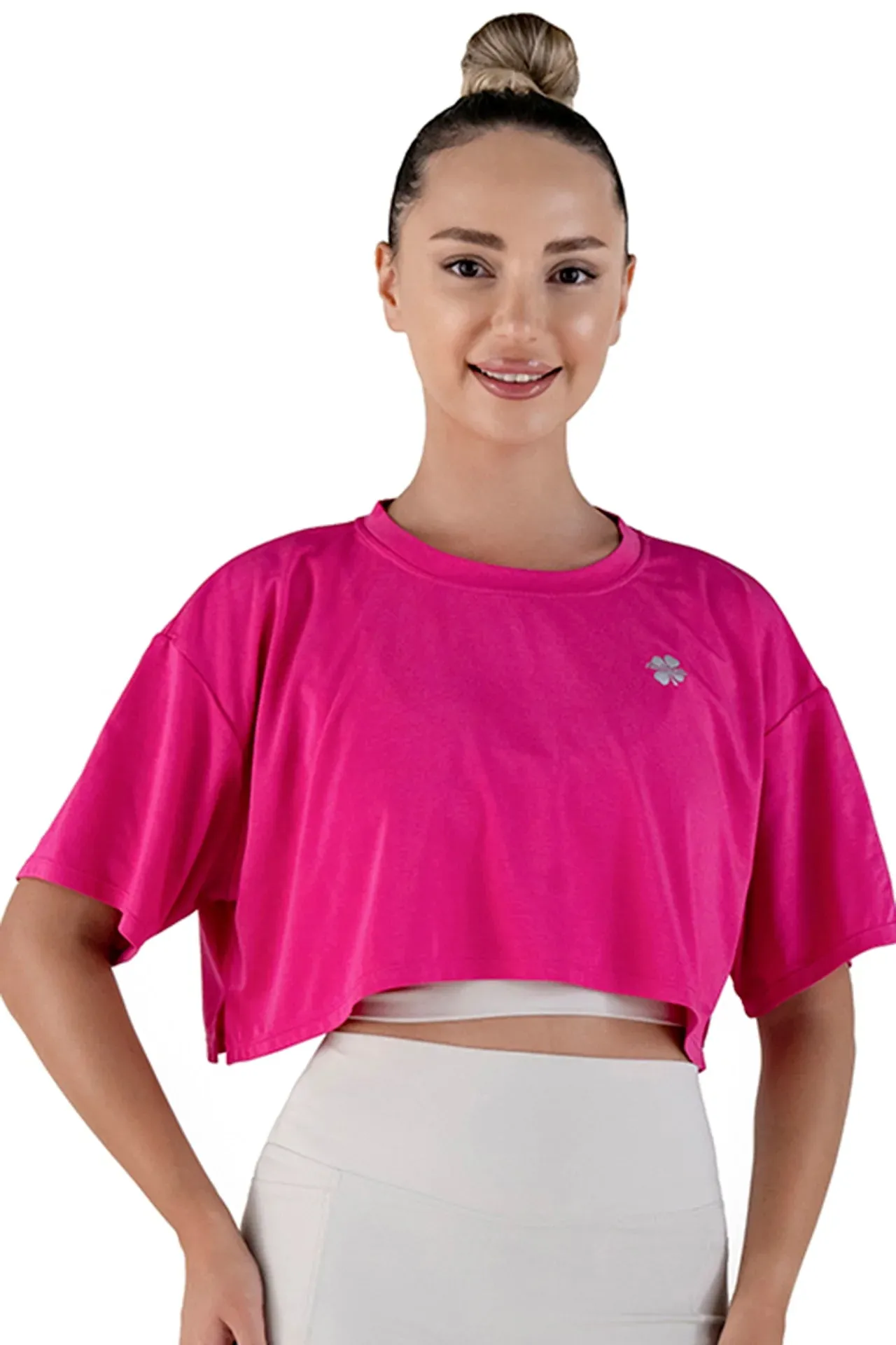 Oversize Short Sleeve Cropped T-shirt