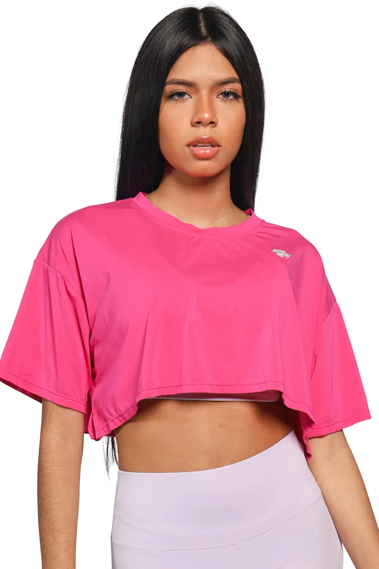 Oversize Short Sleeve Cropped T-shirt