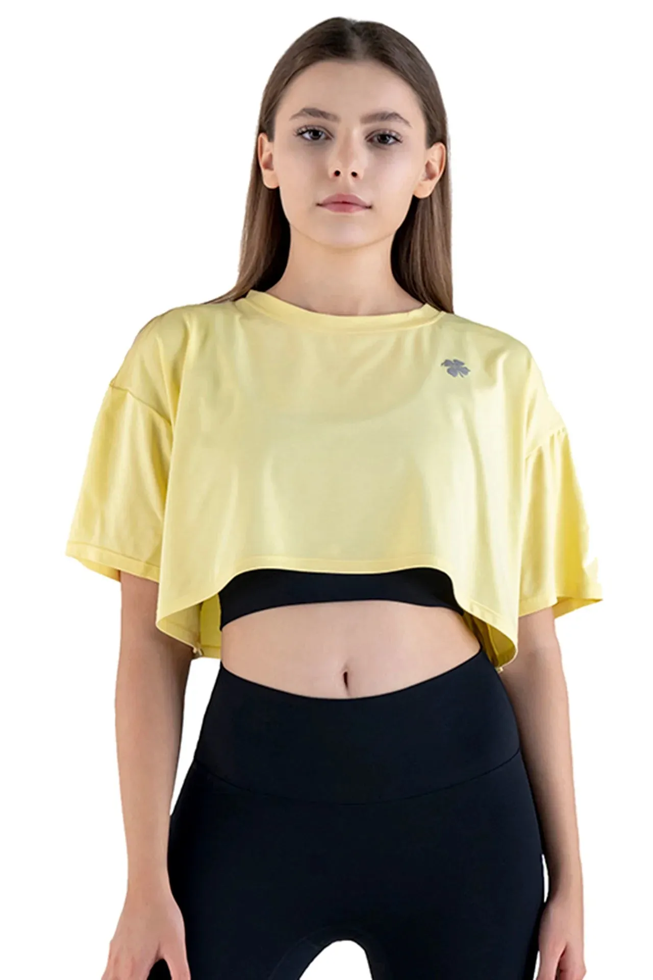 Oversize Short Sleeve Cropped T-shirt