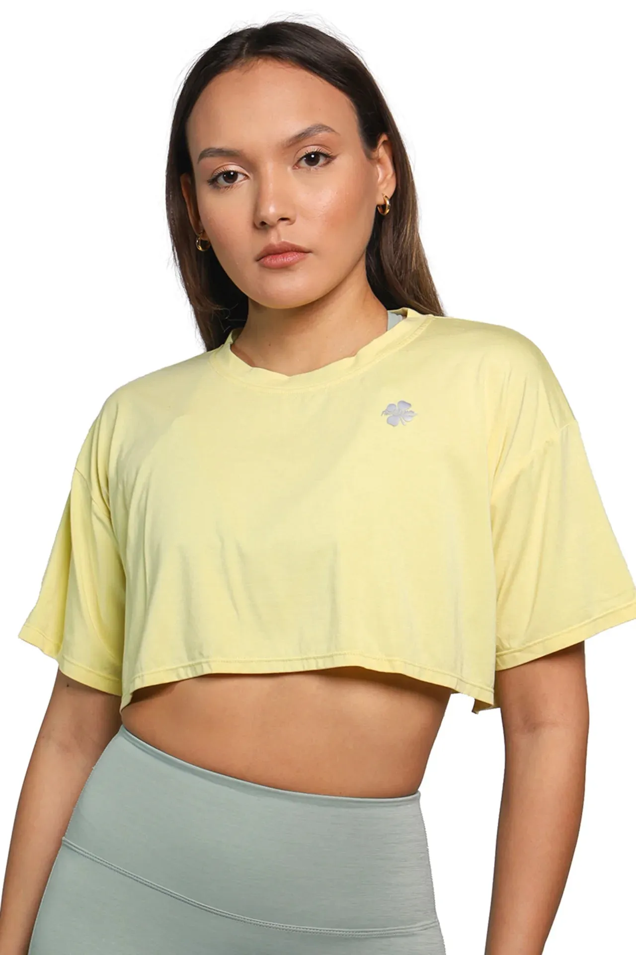 Oversize Short Sleeve Cropped T-shirt