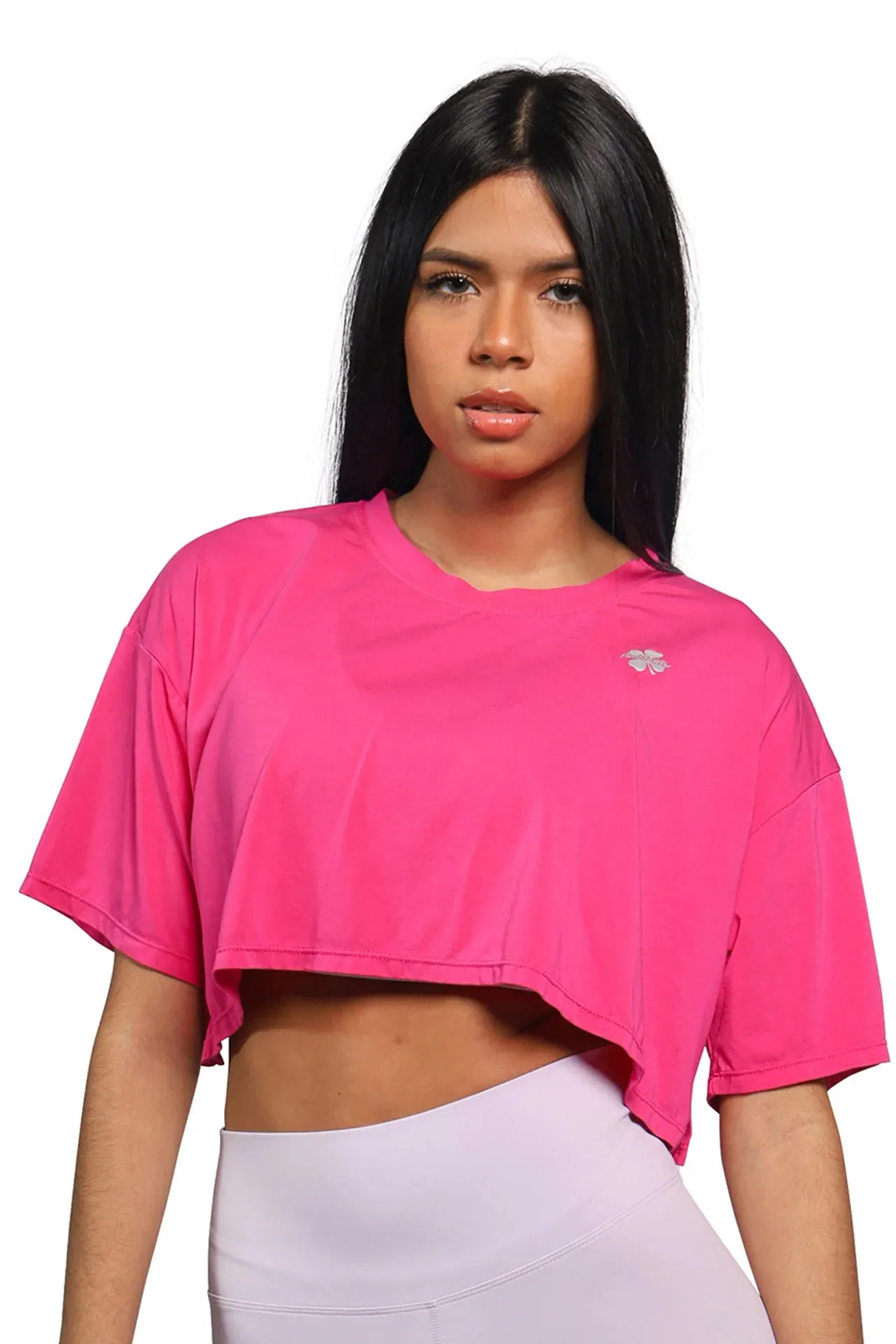 Oversize Short Sleeve Cropped T-shirt