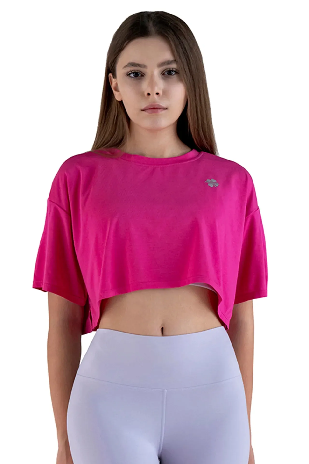 Oversize Short Sleeve Cropped T-shirt