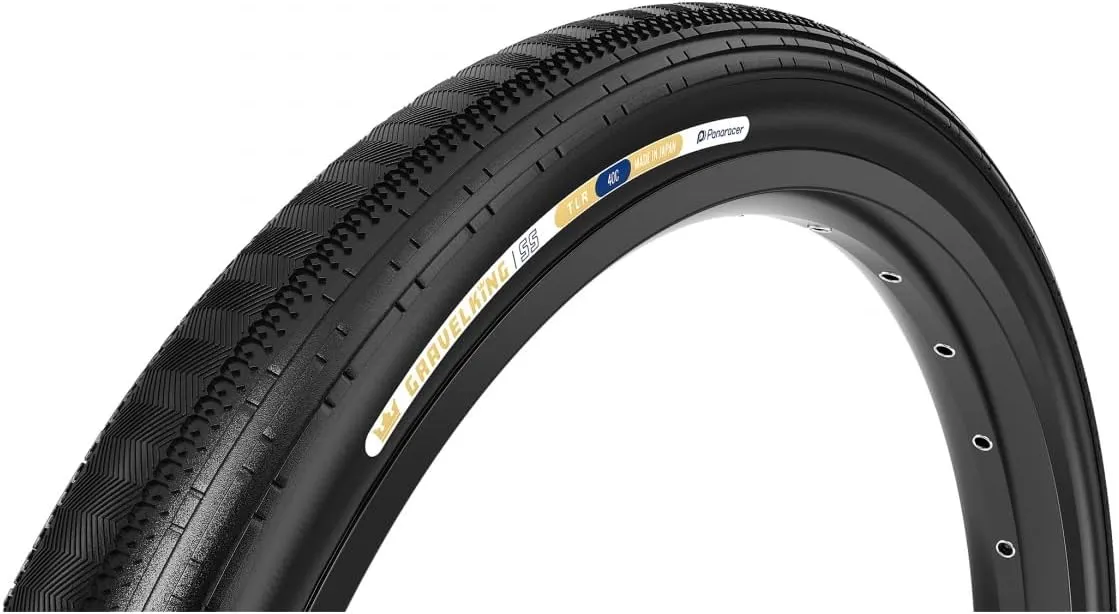 Panaracer Gravel King SS 27.5x1.75 Tubeless TPI Black/Black Reflective Road Tire