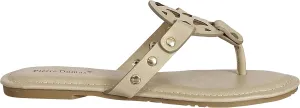 Pierre Dumas Women's Colored Flat Sandals