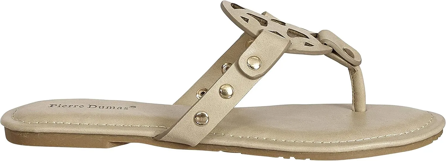 Pierre Dumas Women's Colored Flat Sandals