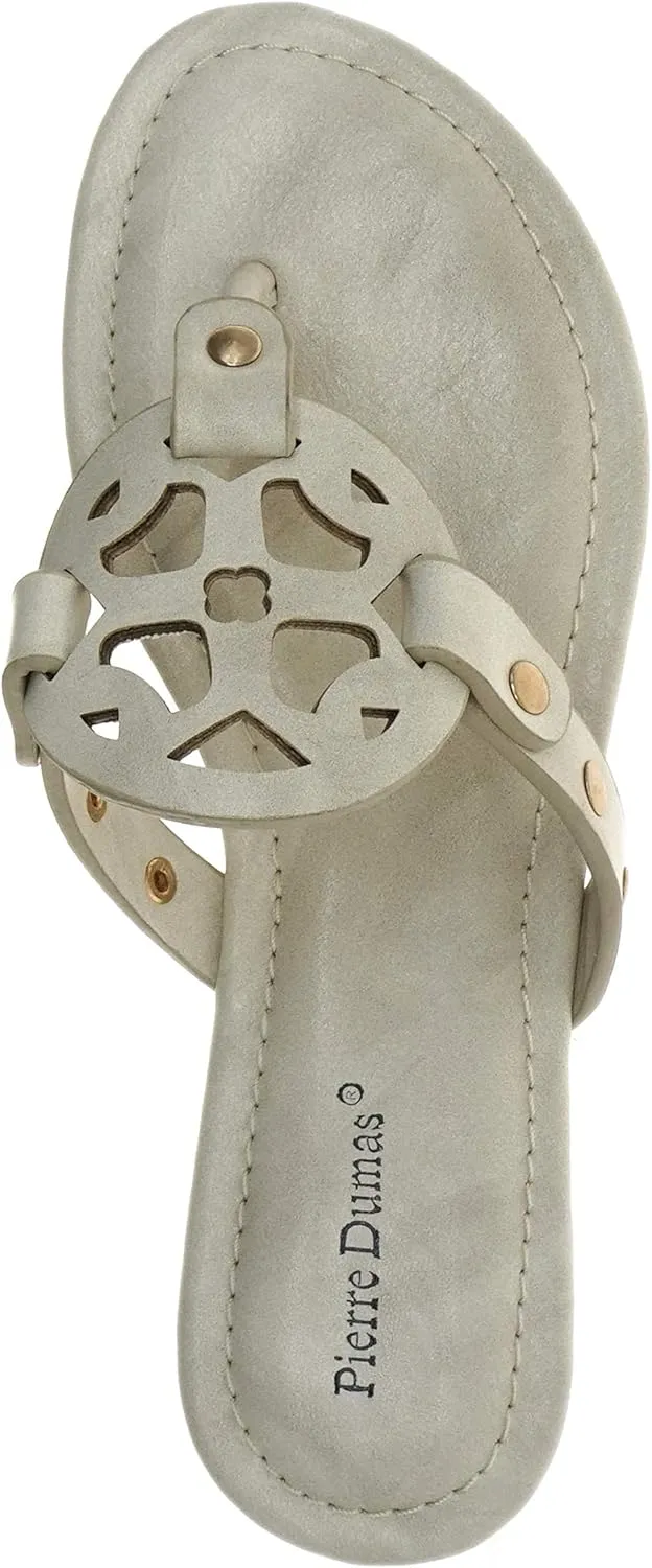 Pierre Dumas Women's Colored Flat Sandals