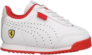 PUMA Infant Boys Sf Roma Via Perforated Ac Slip On Sneakers Shoes Casual - White - Size 5 M