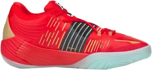 PUMA Mens Fusion Nitro Basketball Sneakers Shoes - Black