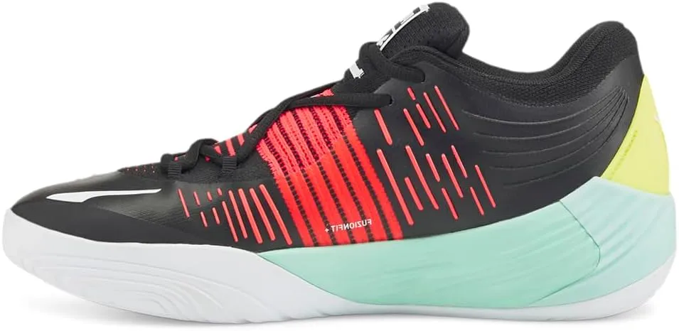 PUMA Mens Fusion Nitro Basketball Sneakers Shoes - Blue