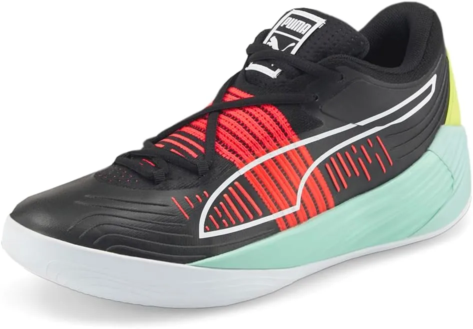 PUMA Mens Fusion Nitro Basketball Sneakers Shoes - Blue
