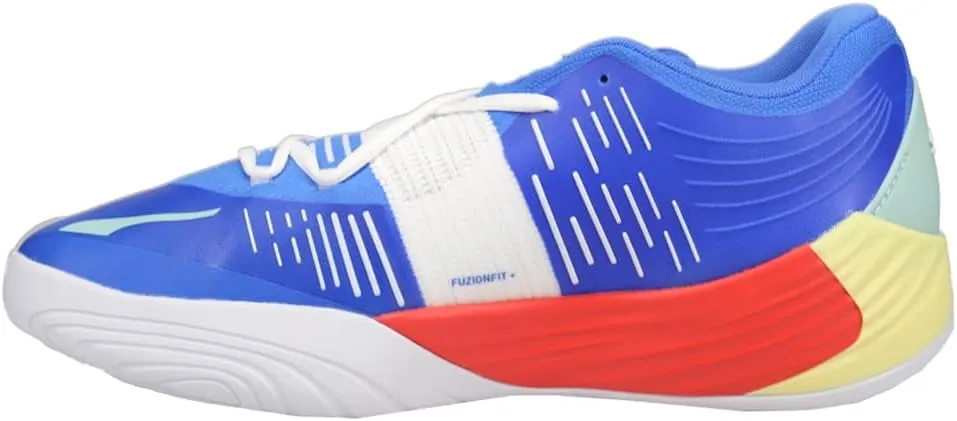PUMA Mens Fusion Nitro Basketball Sneakers Shoes - Blue
