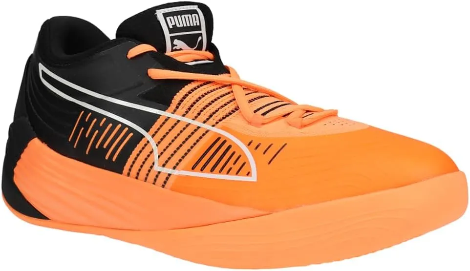 PUMA Mens Fusion Nitro Basketball Sneakers Shoes - Blue