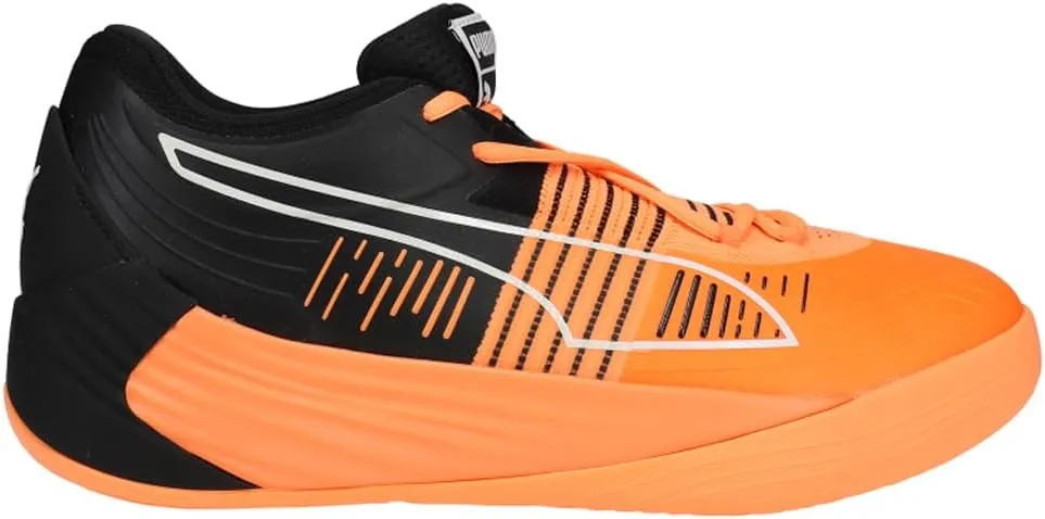 PUMA Mens Fusion Nitro Basketball Sneakers Shoes - Blue