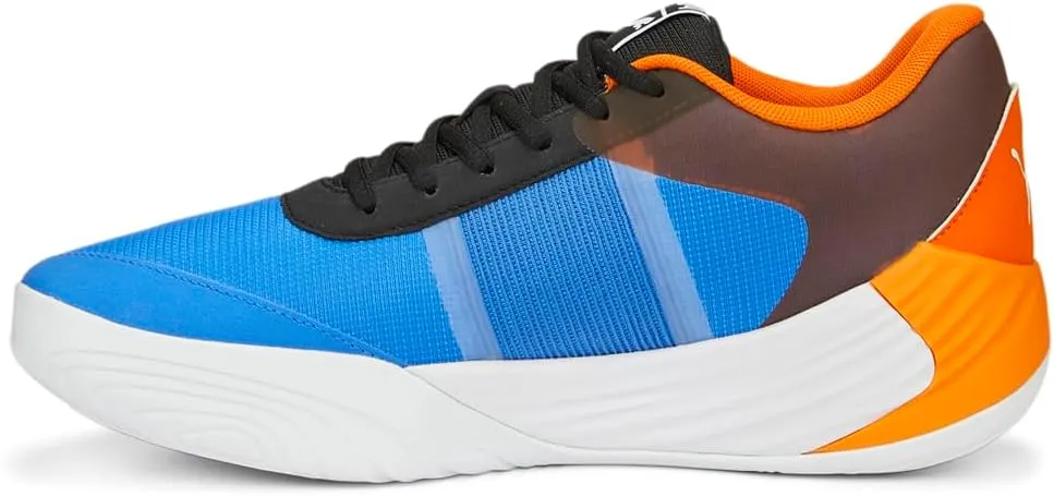 Puma Mens Fusion Nitro Team Basketball Sneakers Shoes - Blue