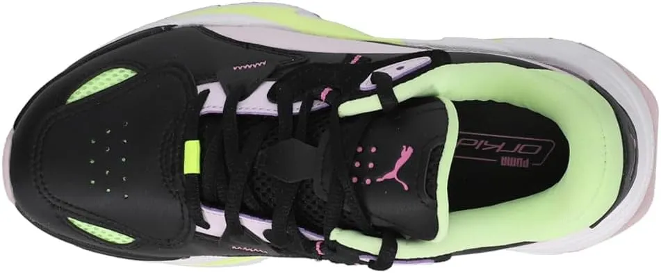 Puma Womens Orkid Lace Up Sneakers Shoes Casual - Black