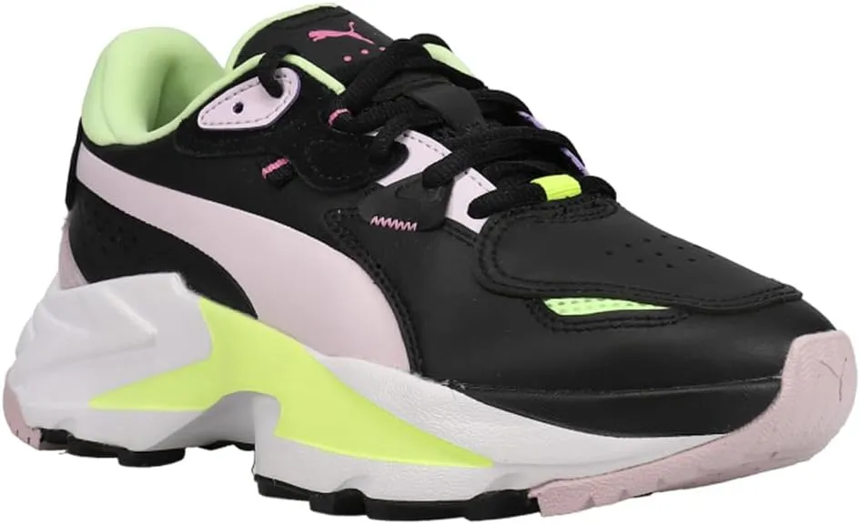 Puma Womens Orkid Lace Up Sneakers Shoes Casual - Black