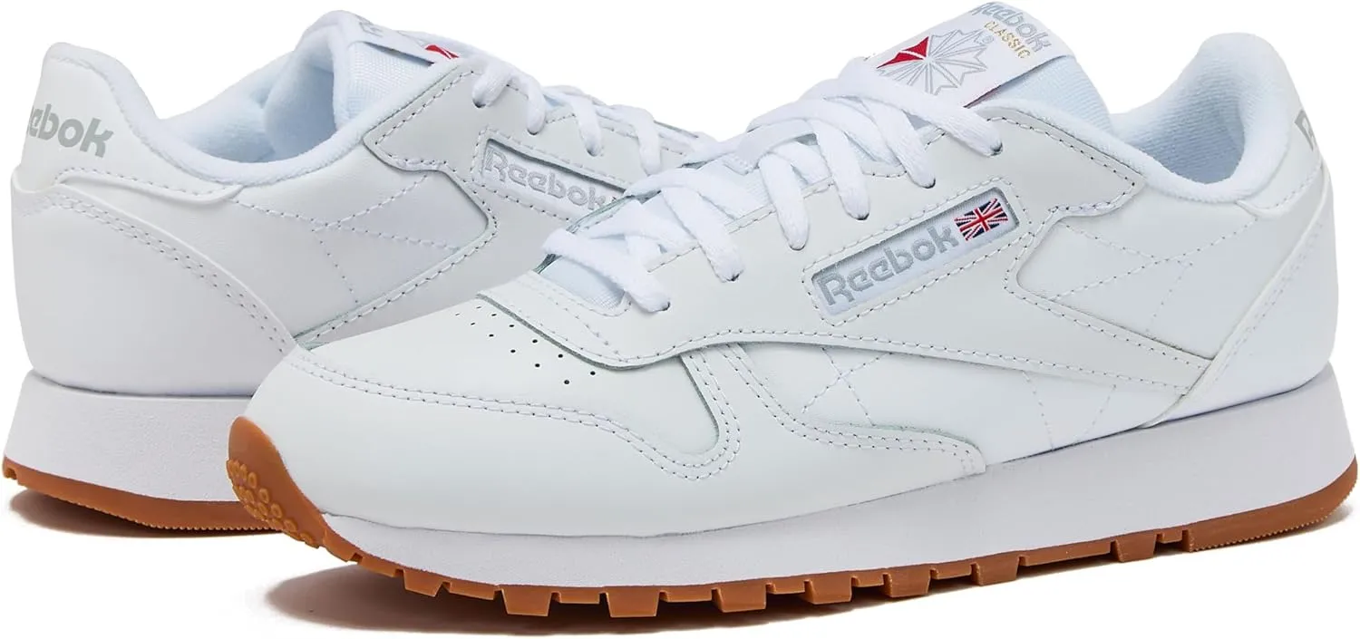 Reebok Classic Leather Girls and Boys Shoes for Kids, Toddler, Little Kid or Big Kid Sneakers, Girl or Boy Tennis Shoes