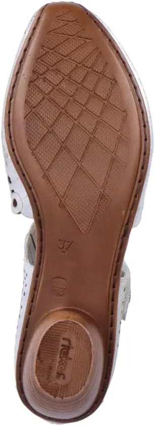 Rieker Women's 43753 Mirjam 53 Mary Jane Flat