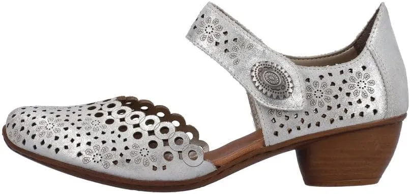 Rieker Women's 43753 Mirjam 53 Mary Jane Flat