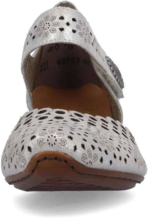 Rieker Women's 43753 Mirjam 53 Mary Jane Flat
