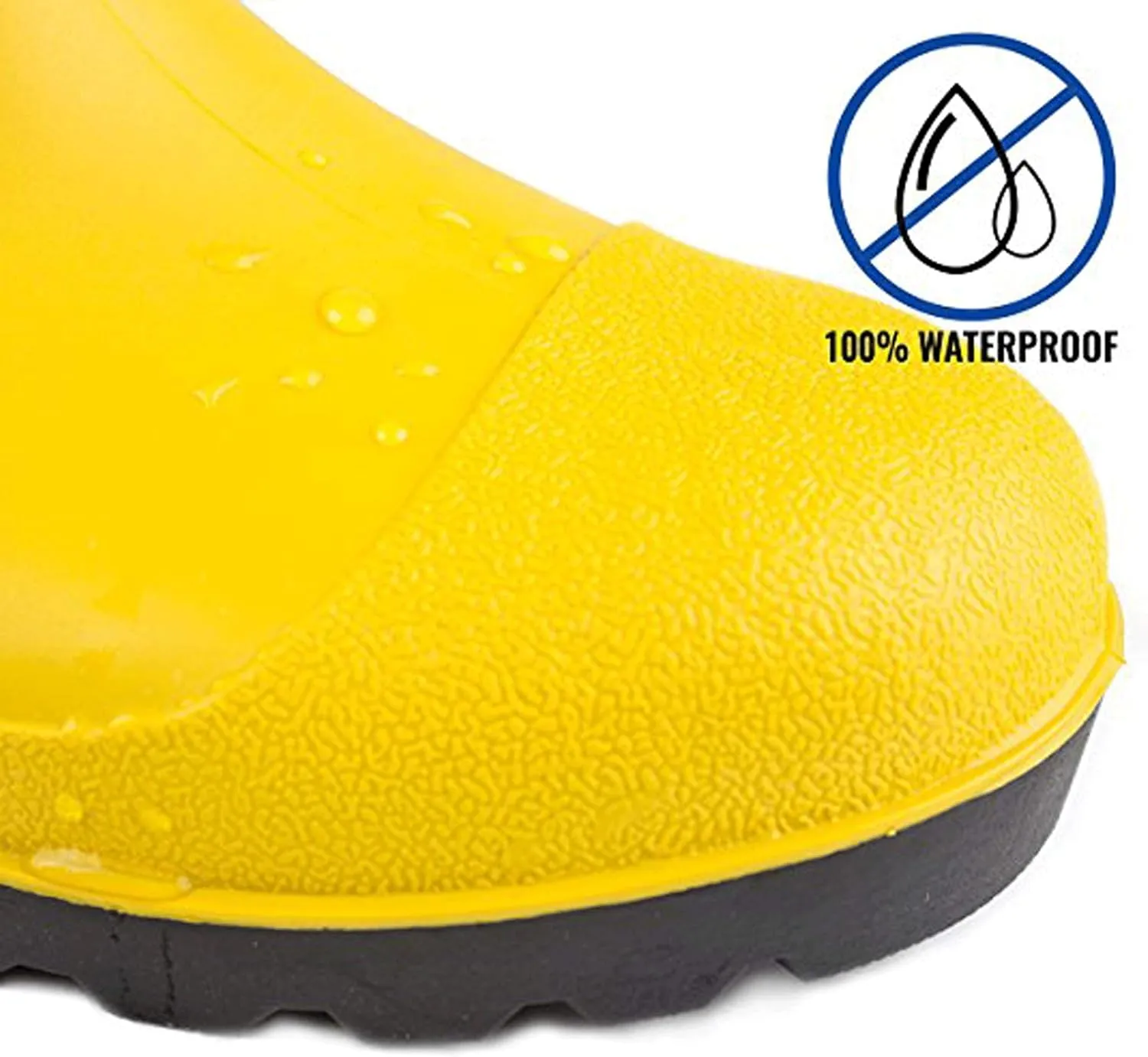 RK Mens Insulated Waterproof Fur Interior Rubber Sole Winter Snow Cold Weather Rain Boots