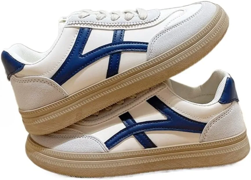 Rubber Sole Y2K Retro Stylish Flat Sneakers Comfortable Walking Running Shoes for Women for Travel Daily Workout Versatile Lightweight Casual Sports Style