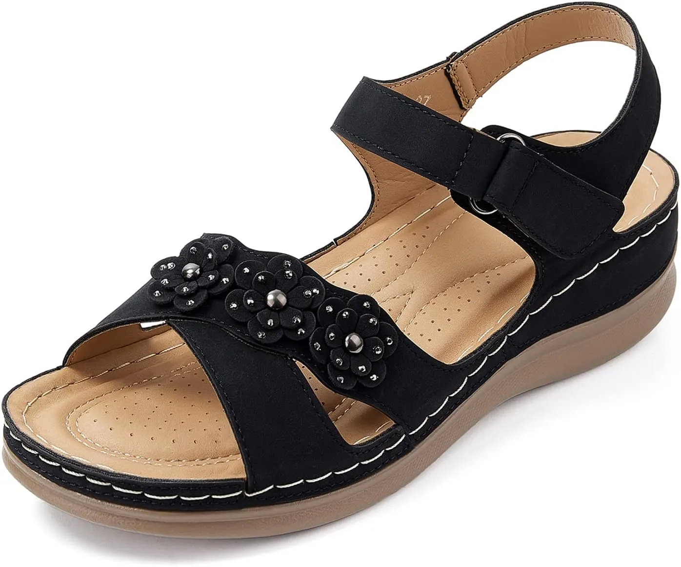 SHIBEVER Wedge Sandals for Women Dressy: Comfortable Summer Platform Casual Dress Women Sandal