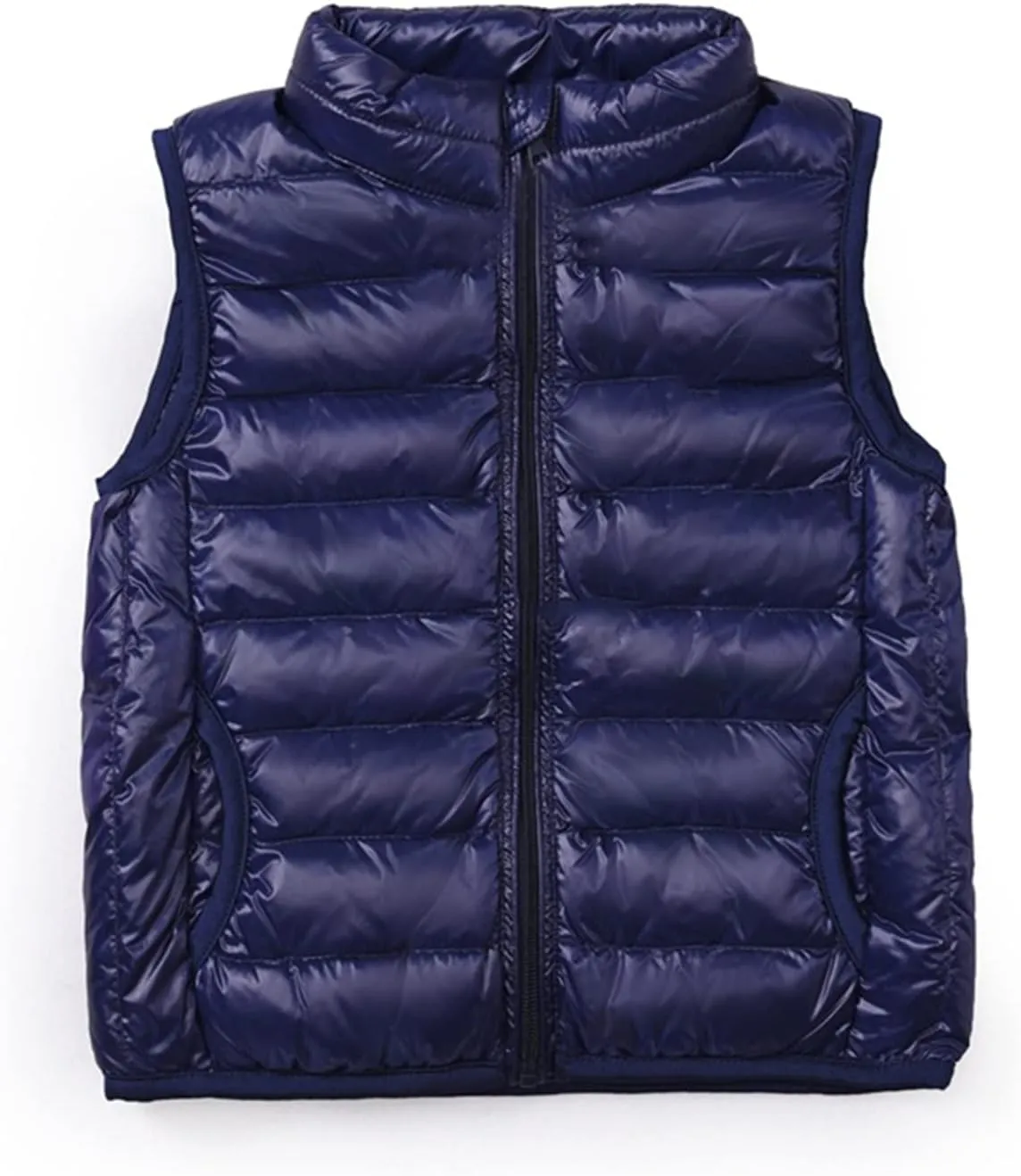 SK Studio Boys Girls' Light Weight Down Vest, Kids Lightweight Sleeveless Jacket, Boys Girls Puffer Down Vest