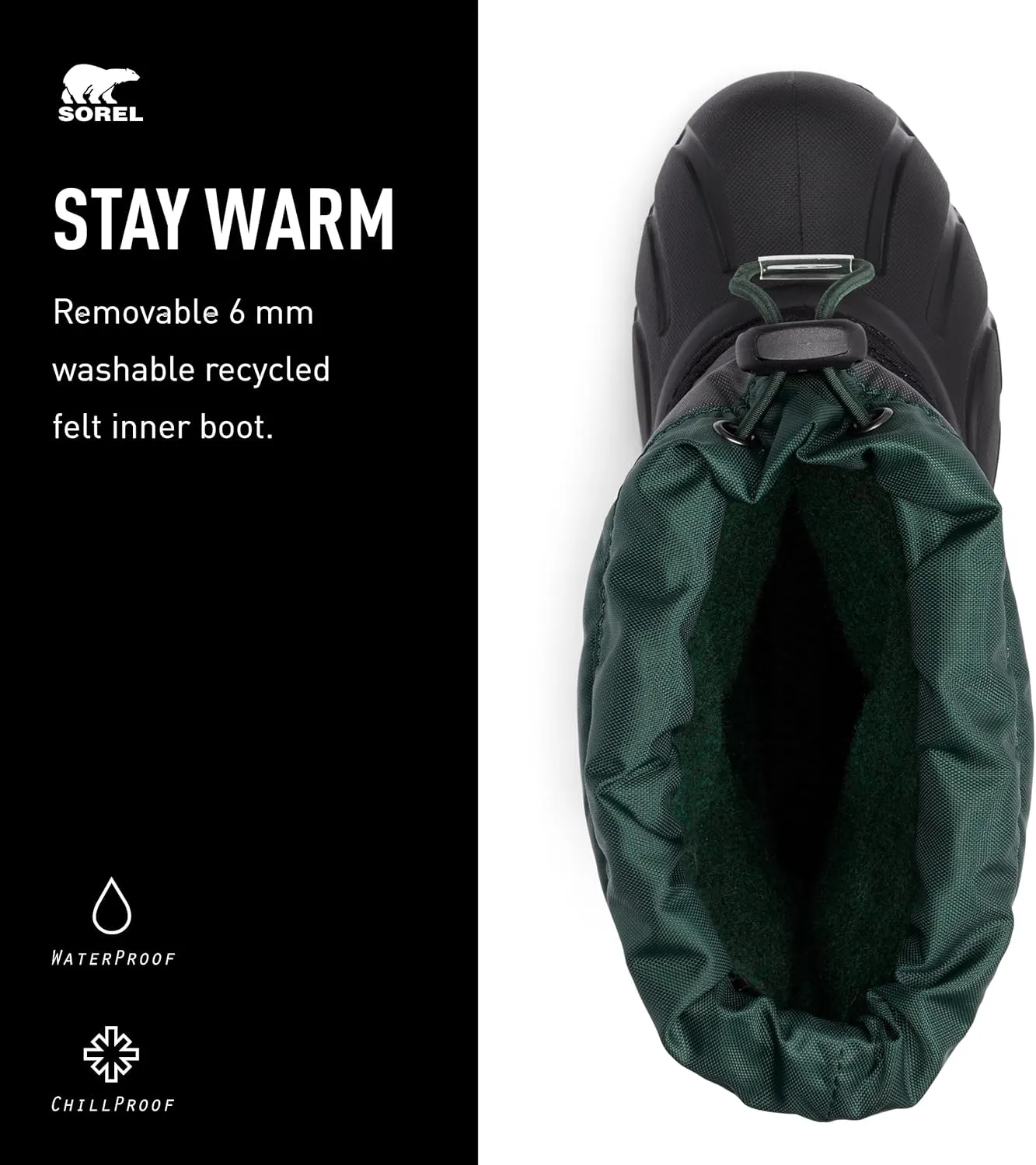 SOREL - Youth Flurry Winter Snow Boots for Kids