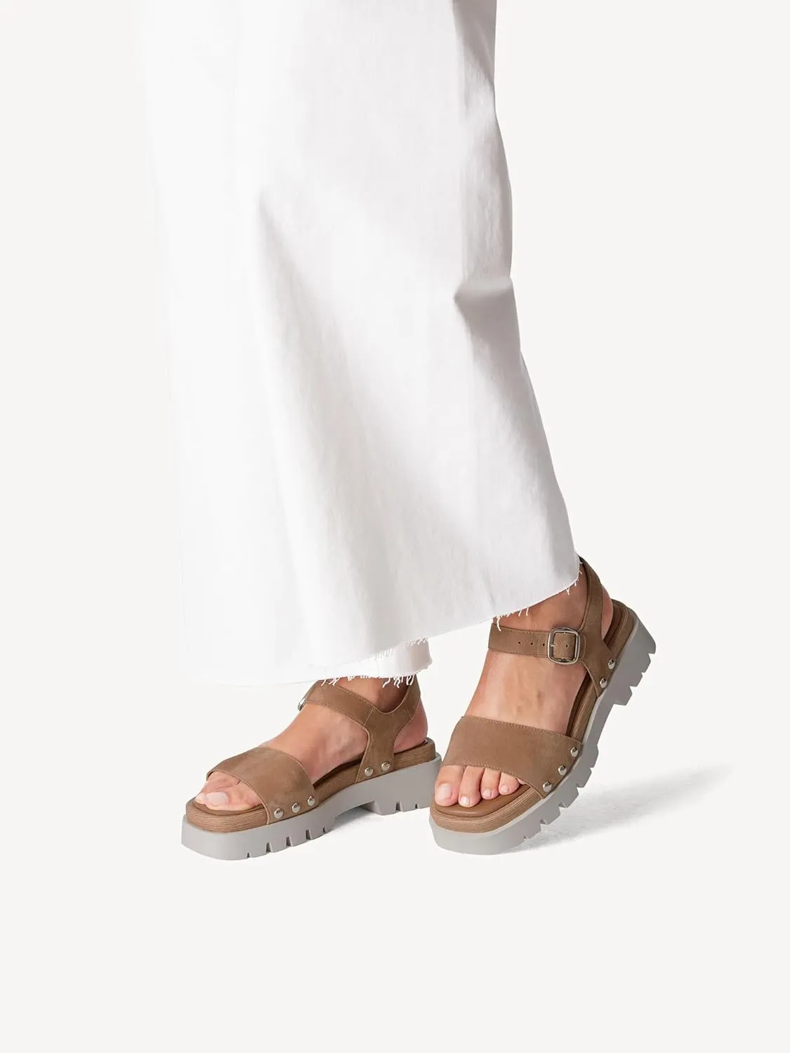 Tamaris Women's Ankle Strap Flat Sandal