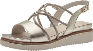 Tamaris Women's Platform Flat Sandal