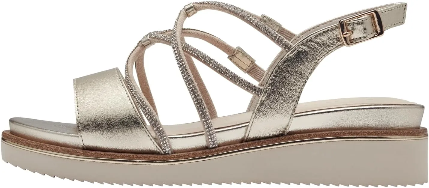 Tamaris Women's Platform Flat Sandal