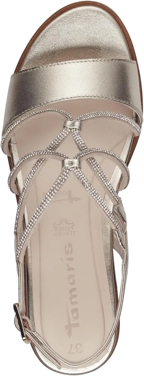 Tamaris Women's Platform Flat Sandal
