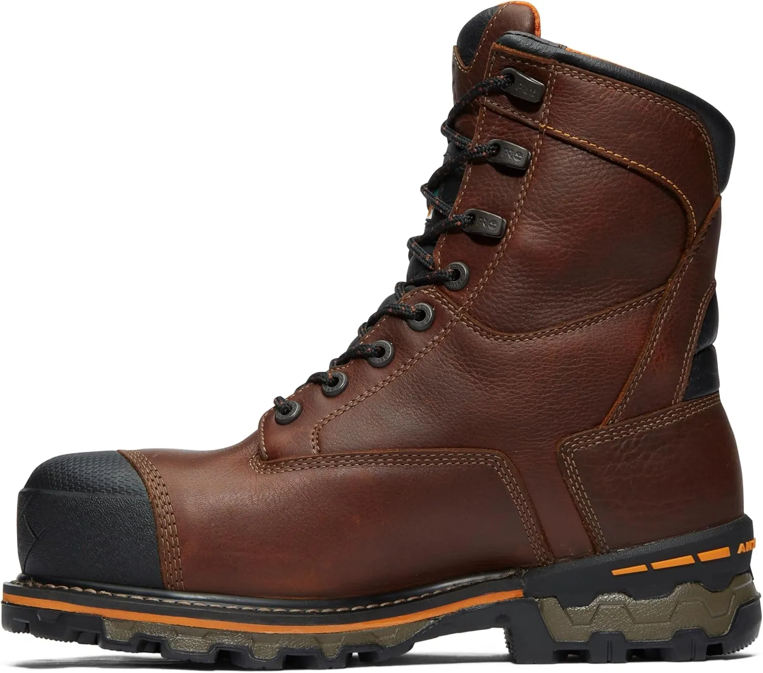 Timberland PRO Men's Boondock 8 Inch Composite Safety Toe Puncture Resistant Insulated Waterproof Industrial Work Boot