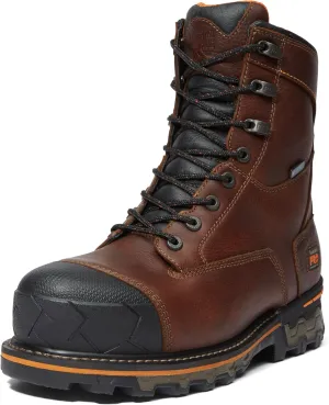 Timberland PRO Men's Boondock 8 Inch Composite Safety Toe Puncture Resistant Insulated Waterproof Industrial Work Boot