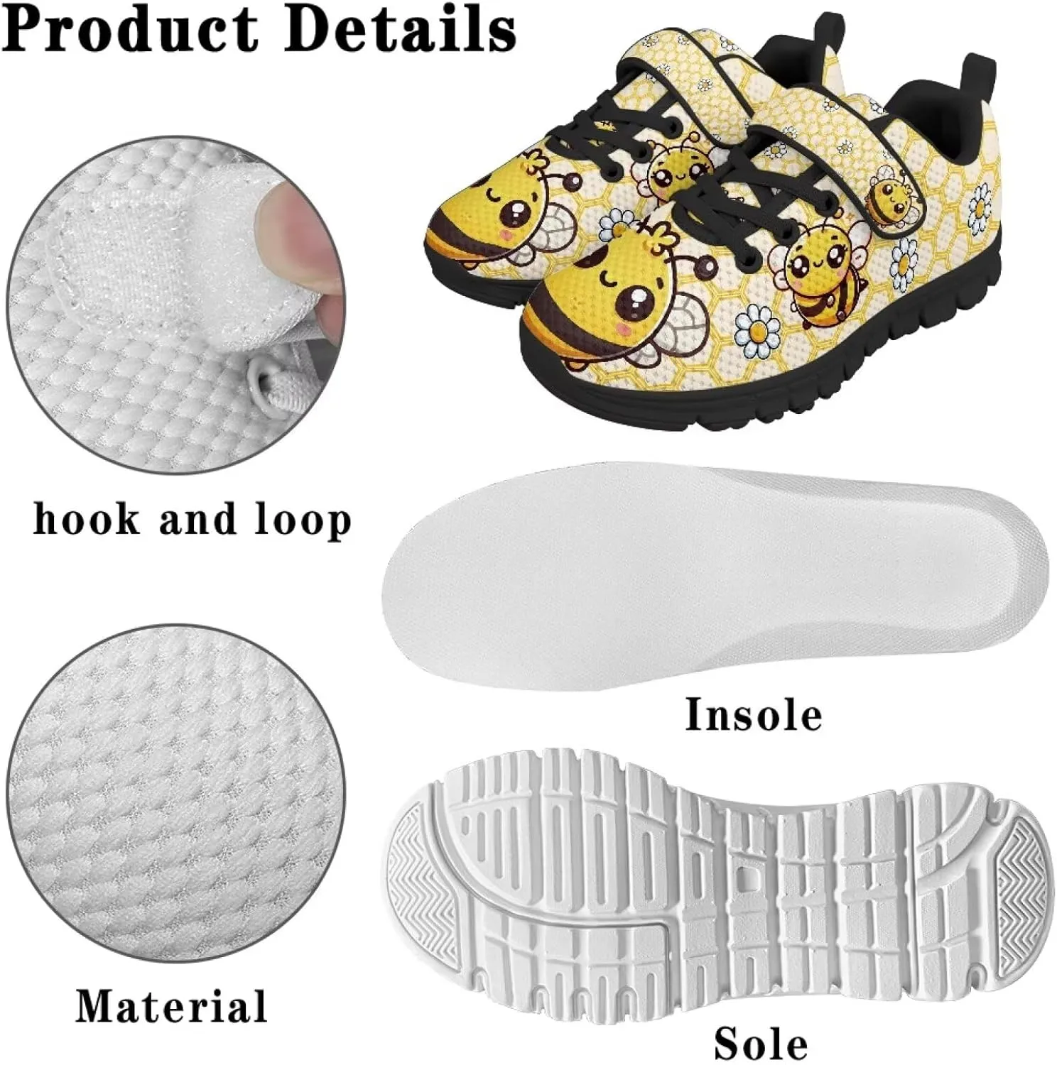 Toddler Boys Girls Shoes Strap Sneakers Single Buckle Tennis Shoes Lightweight Sports Athletic Sneakers for Kids