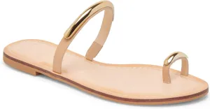 Toe Ring Thong Sandals for Women Open Toe Slide Flat Sandals Casual Summer Dressy Beach Sandals