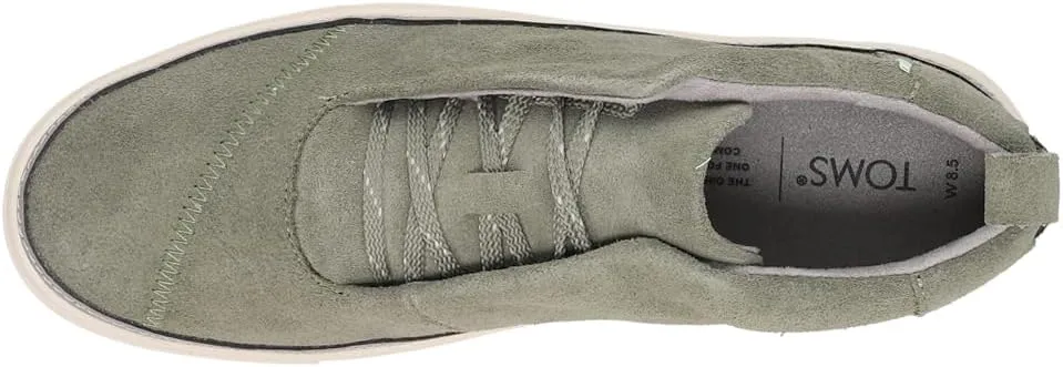 TOMS Womens Riley Lace Up Sneakers Shoes Casual - Brown