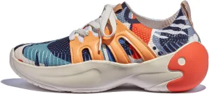 UIN Women's Chunky Fashion Sneakers Walking Casual Comfortable Art Painted Travel Designer Shoes Salamanca
