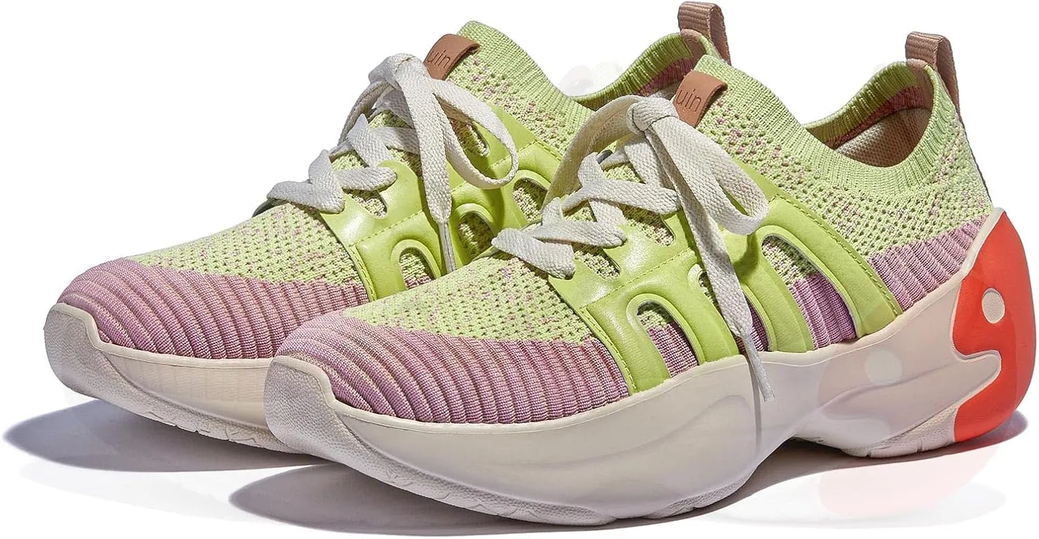 UIN Women's Chunky Fashion Sneakers Walking Casual Comfortable Art Painted Travel Designer Shoes Salamanca