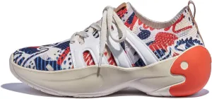 UIN Women's Chunky Fashion Sneakers Walking Casual Comfortable Art Painted Travel Designer Shoes Salamanca