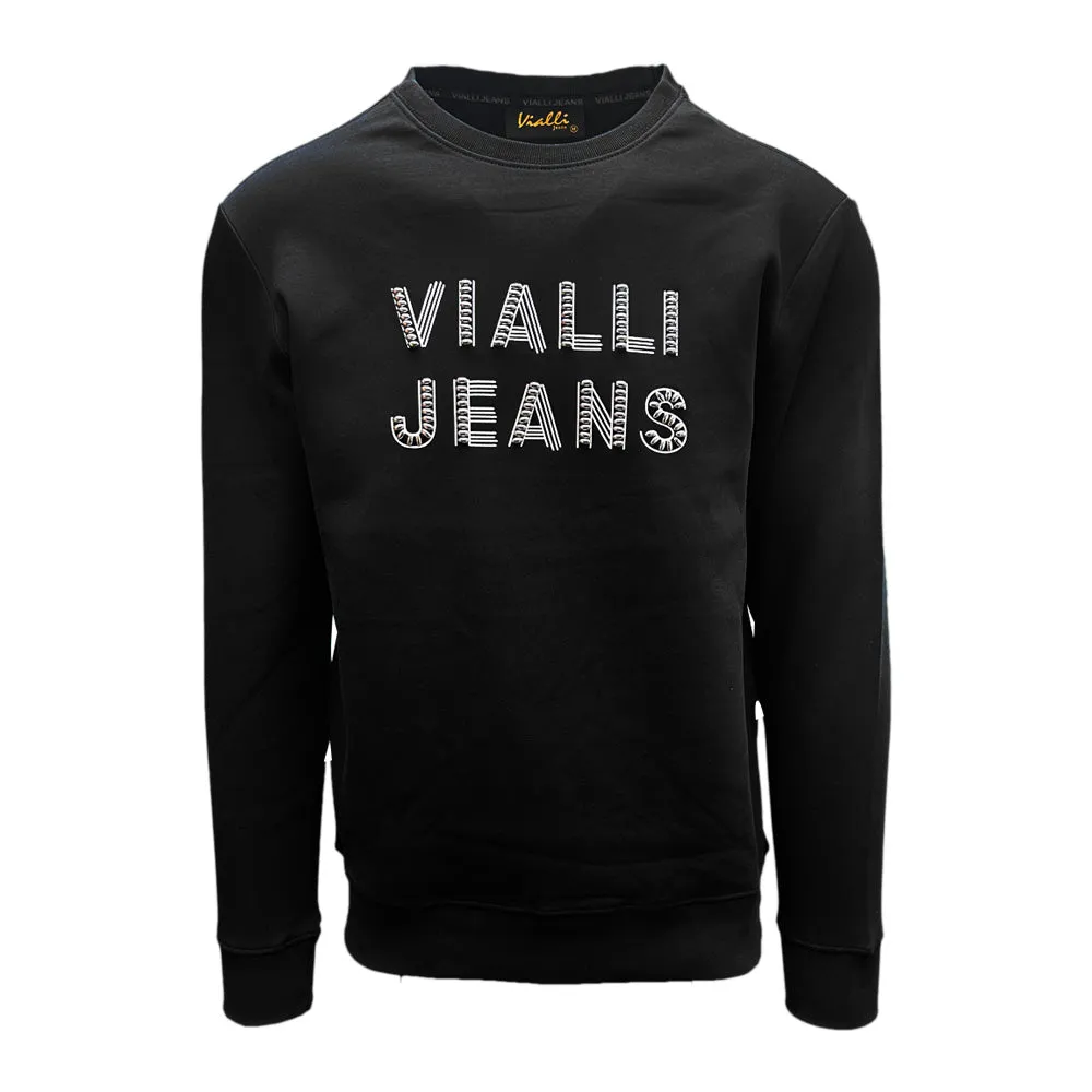 Vialli Golden Black Sweater