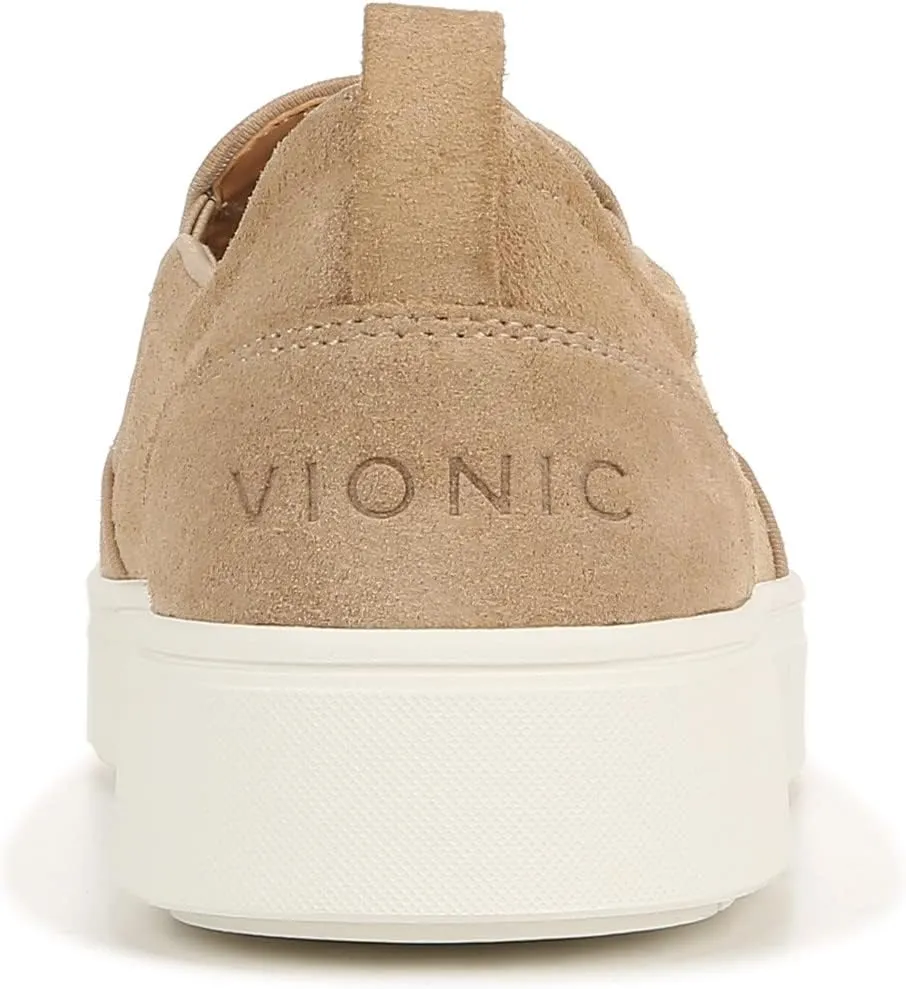 Vionic Women's Sneaker Kimmie Perf- Comfortable Slip Ons That Includes a Built-in Arch Support Insole That Helps Correct Pronation and Alleviate Heel Pain Caused by Plantar Fasciitis