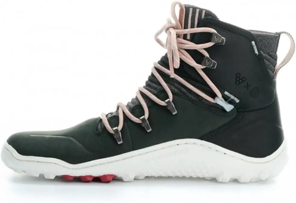 Vivobarefoot Tracker Decon Low FG2 Womens Barefoot Hiking Boots | Waterproof & Puncture Resistant | All Weather & Terrains | Wide Fit Grounding Shoes | Wild Hide
