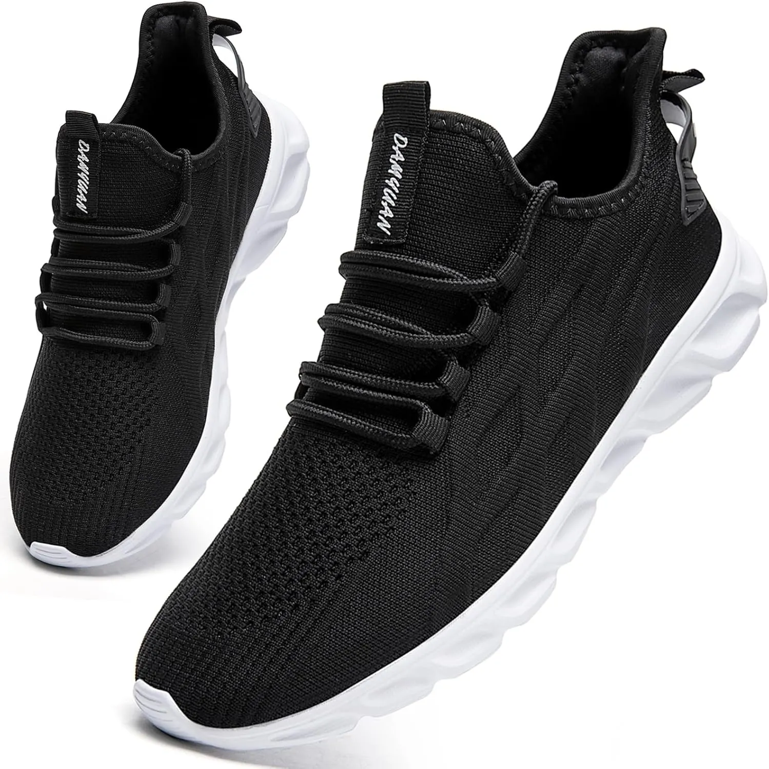 WCIDFY Men's Running Shoes Gym Tennis Work Shoes for Men Mesh Lightweight Athletic Sports Fashion Workout Casual Sneakers