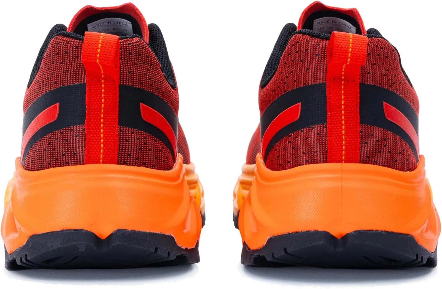 Wide Trail Running Shoes for Mens - FALKON 1.0 Waterproof Hiking Sneakers Wide Width for Outdoor with Jet-Holes Sole